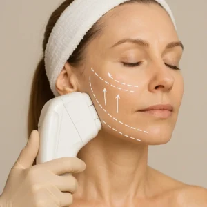 Woman having HI-FU to reduce wrinkles call LA LIPO Hackney Wick Now!